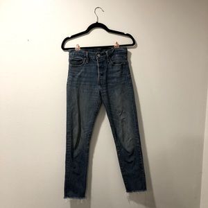 Levi’s wedgie jean - dark wash